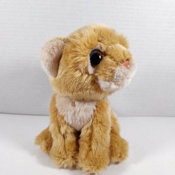 Wild Republic Lion Club Plush 8" Sitting Stuffed  Animal - Picture 2 of 4
